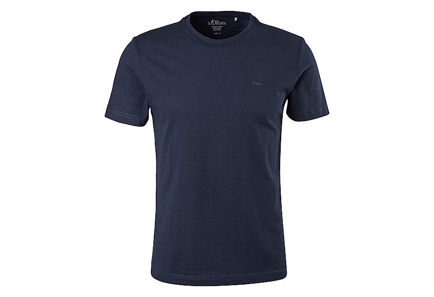 s.Oliver T-Shirt Herren T-Shirt 1er Pack Baumwolle Basic T-Shirt (Packung, günstig online kaufen
