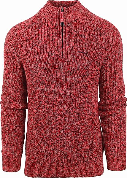 NZA Half Zip Pullover Ngamuwahine Rot - Größe XL günstig online kaufen