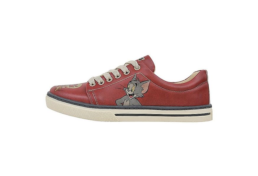 DOGO Classic Schnürsneaker Tom & Jerry Damen Sneaker Sneaker Handgefertigt günstig online kaufen