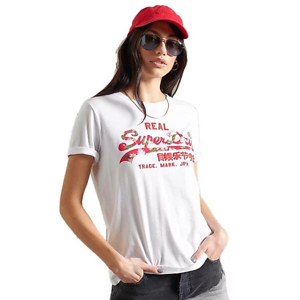 Superdry Vintage Logo Infill Kurzarm T-shirt XL Optic günstig online kaufen