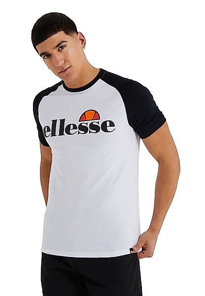 Ellesse Herren T-Shirt CORP TEE White Black Weiß Schwarz günstig online kaufen
