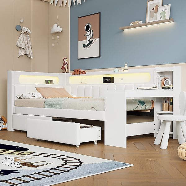 Merax Daybett Schlafsofa mit LED und günstig online kaufen