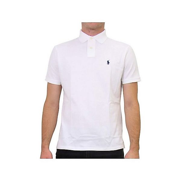 Ralph Lauren Poloshirt Poloshirt kurzarm für Herren in weiß (1-tlg) günstig online kaufen