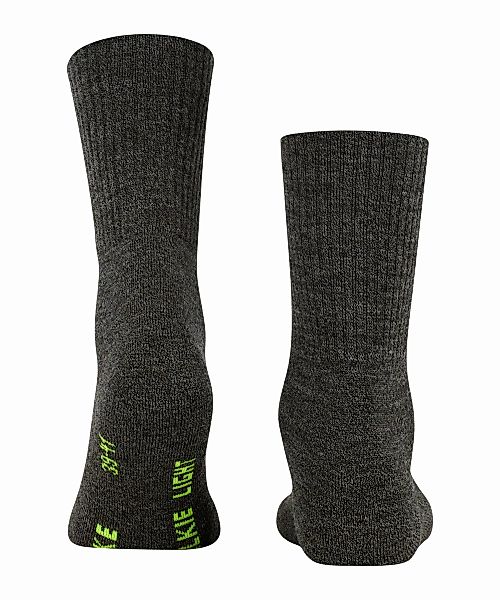 FALKE Walkie Light Socken, 37-38, Grau, Uni, Schurwolle, 16486-315001 günstig online kaufen