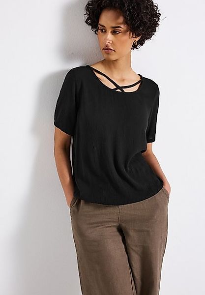 STREET ONE Shirtbluse mit Bänderdetail günstig online kaufen