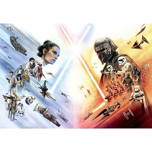 Disney Fototapete Star Wars Ep 9 Multicolor 368 x 254 cm 610963 günstig online kaufen
