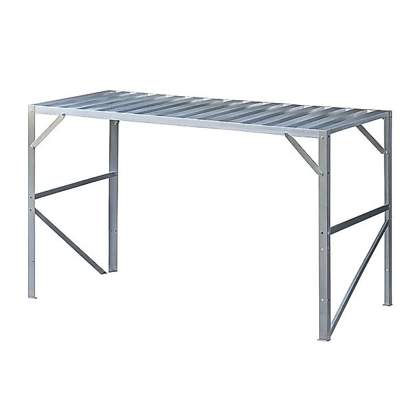 Halls Tisch Standalone 1 Sektion Alu 121 cm x 52 cm Alu günstig online kaufen