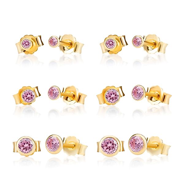 NKlaus Paar Ohrstecker Paar 3,0mm 333 günstig online kaufen