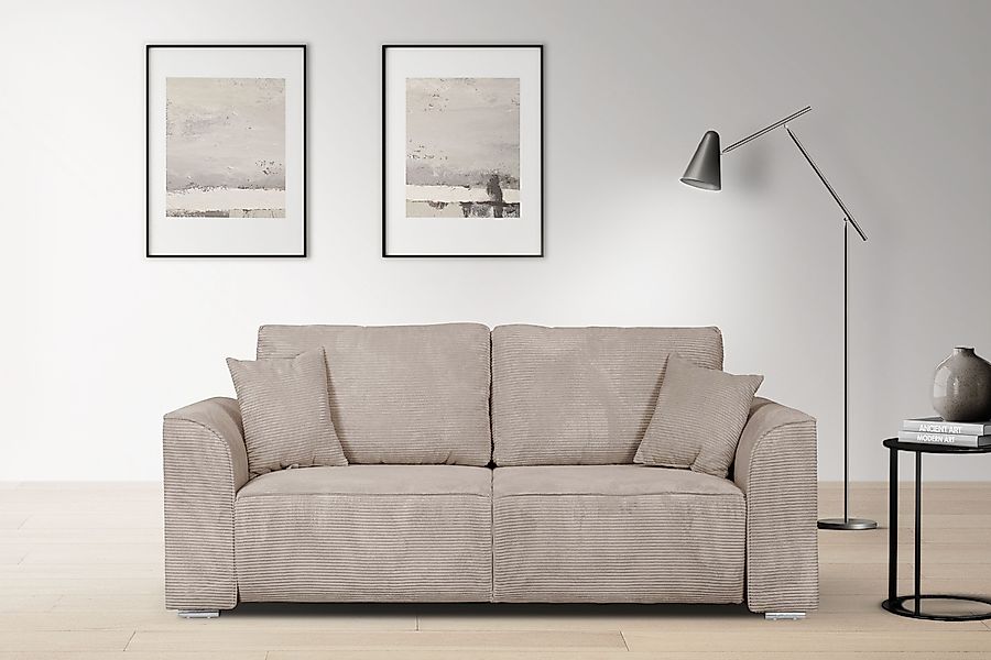 OTTO home 2-Sitzer "BEATRICE, erhältlich in trendigen Stoffoptionen, B/T/H: günstig online kaufen