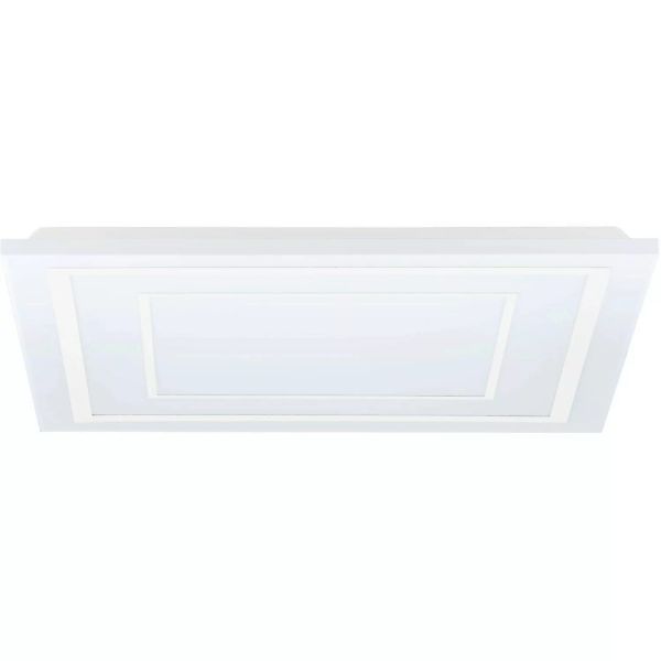 Eglo LED-Deckenleuchte Albarca 43,8 cm x 43,8 cm x 6,9 cm Weiss günstig online kaufen