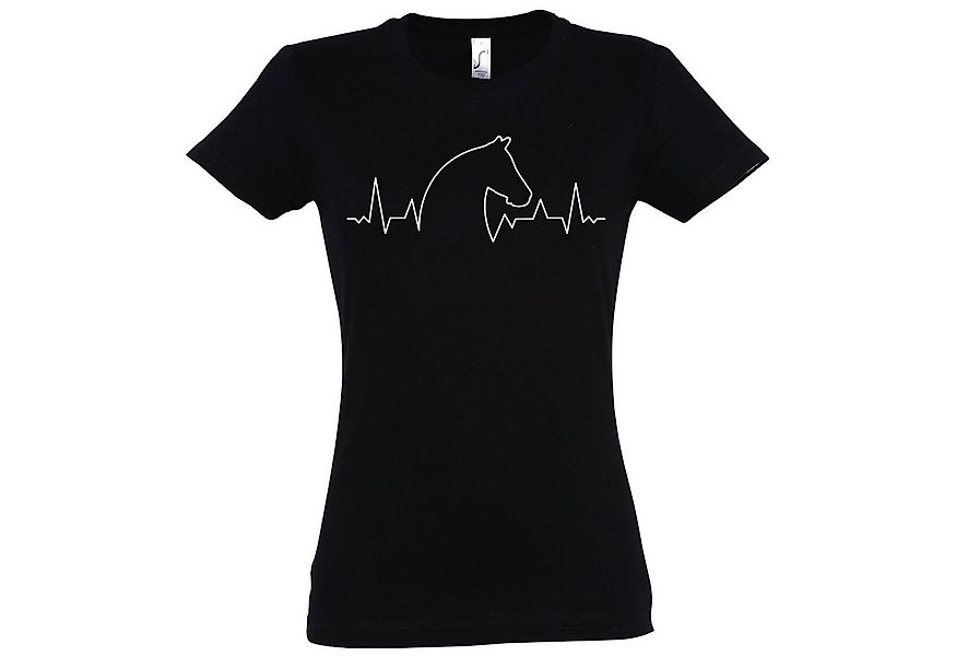 Youth Designz T-Shirt Pferd Heartbeat Damen Shirt mit trendigem Frontprint günstig online kaufen