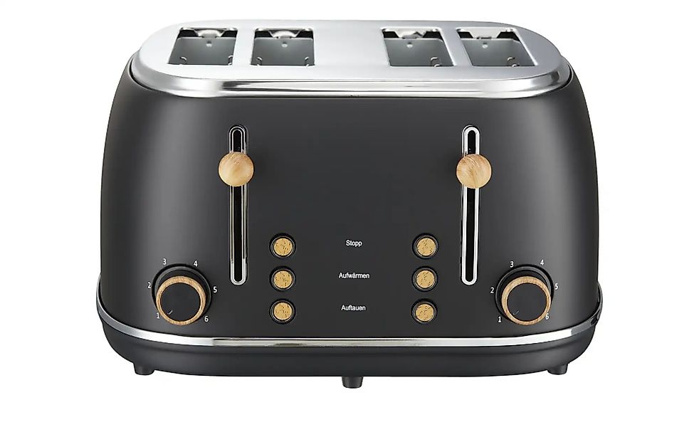 KHG Toaster  TO-1500 MSH ¦ schwarz ¦ Edelstahl,Metall,Kunststoff ¦ Maße (cm günstig online kaufen