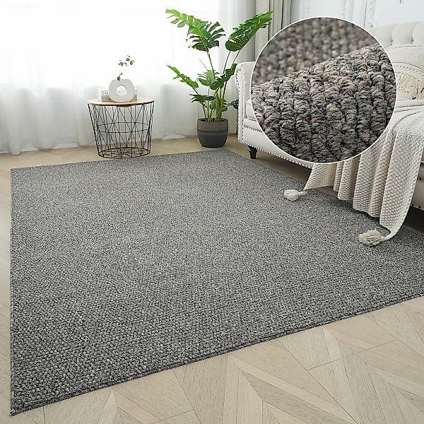 s.Oliver Teppich "Lenni" rechteckig 10 mm Höhe Uni-Farben, kurzflor, waschb günstig online kaufen