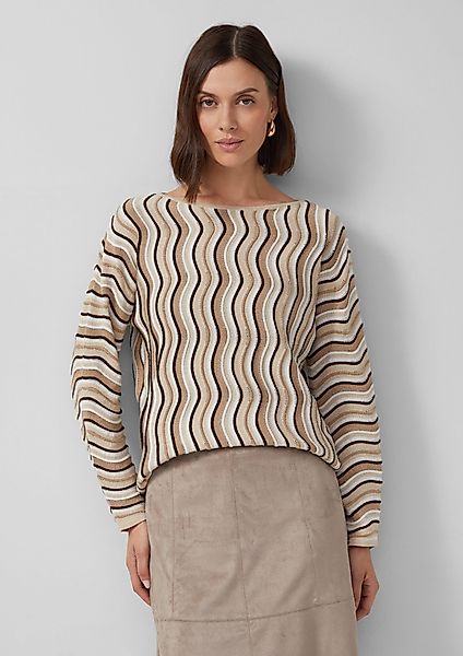 s.Oliver BLACK LABEL Strickpullover Leichter Feinstrick-Pullover günstig online kaufen