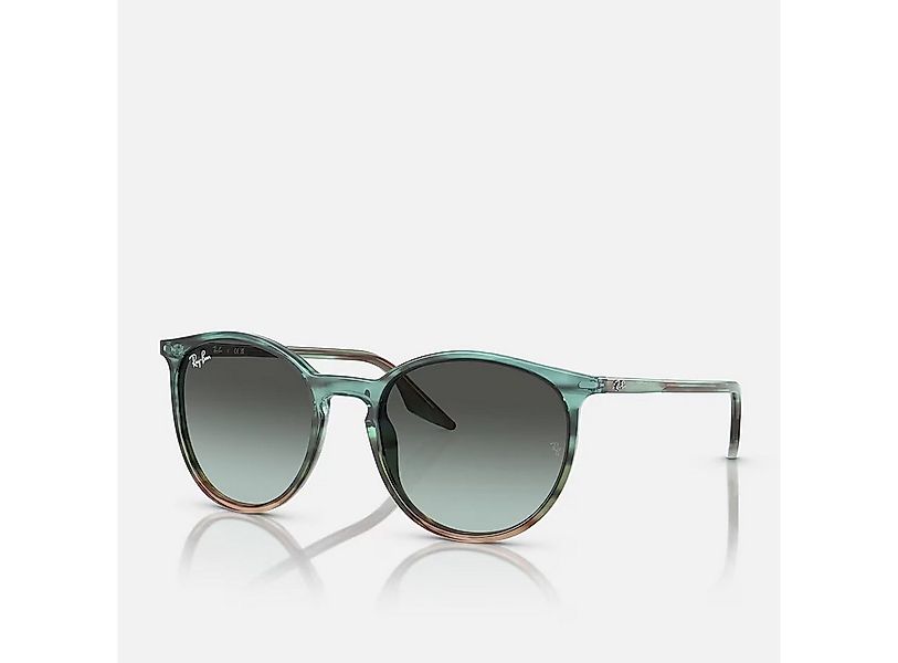 Ray-Ban Sonnenbrille Ray-Ban RB2204 Striped Blue Green Blue Vintage 54 mm günstig online kaufen