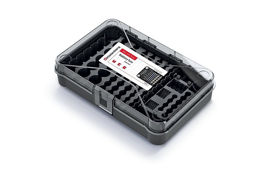 Kistenberg Aufbewahrungsbox KBB03, Batteriebox 115 Plätze für Batterien günstig online kaufen