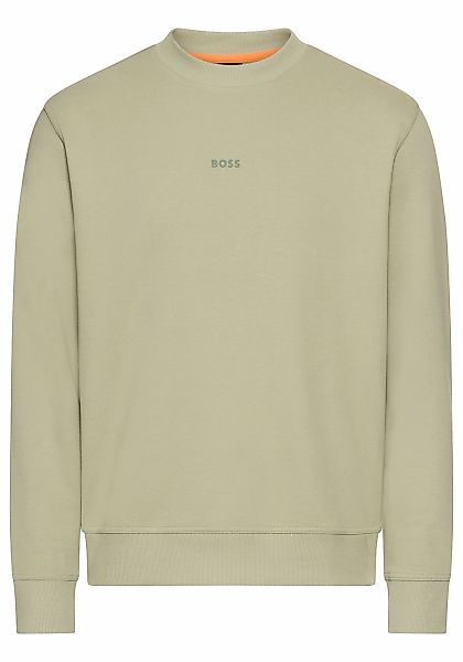 BOSS ORANGE Sweatshirt "WeSmallcrew", mit Logo auf der Brust günstig online kaufen