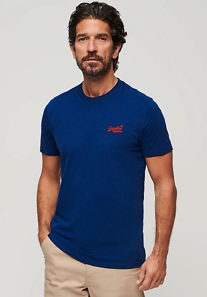 Superdry Rundhalsshirt "ESSENTIAL LOGO EMB TEE" günstig online kaufen