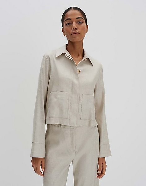 someday Jackenblazer NANIA aus beschichteten Leinen Mix günstig online kaufen
