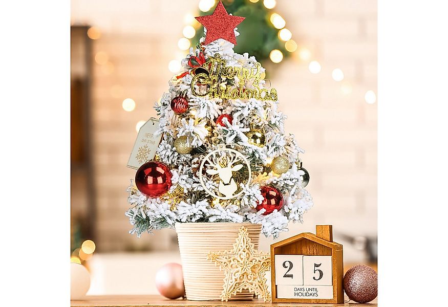 VINGLI Künstlicher Weihnachtsbaum mit Lichtern, 118/400/750/1000/1050 Zweig günstig online kaufen