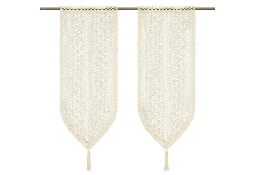 Joyswahl Scheibengardine (2 St), Stangendurchzug, transparent, Kleinfenster günstig online kaufen