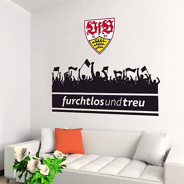 VfB Stuttgart Wandtattoo Fußball VfB Stuttgart günstig online kaufen