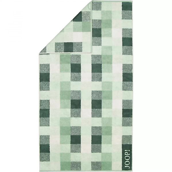 JOOP! Handtücher Vibe Karo 1699 - Farbe: salbei - 44 - Duschtuch 80x150 cm günstig online kaufen