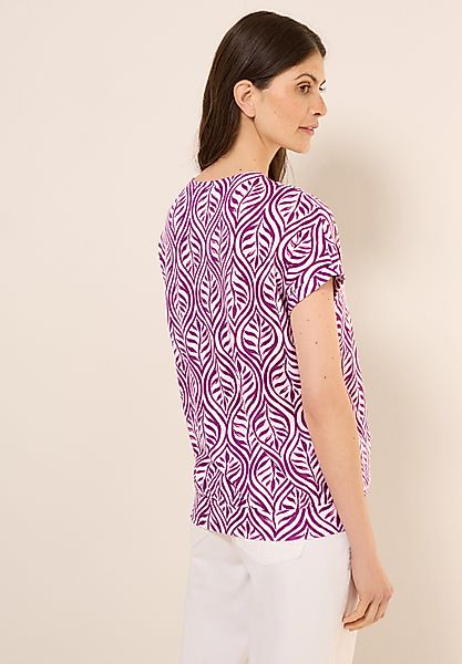 Cecil V-Shirt im soften Baumwoll-Mix günstig online kaufen