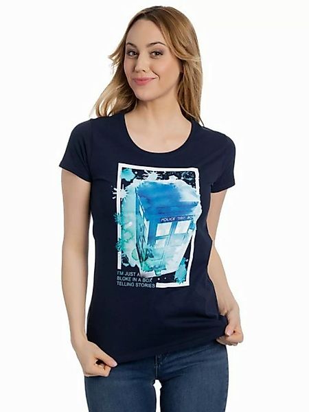 Doctor Who I Am Just A Bloke Damen T-Shirt marine günstig online kaufen