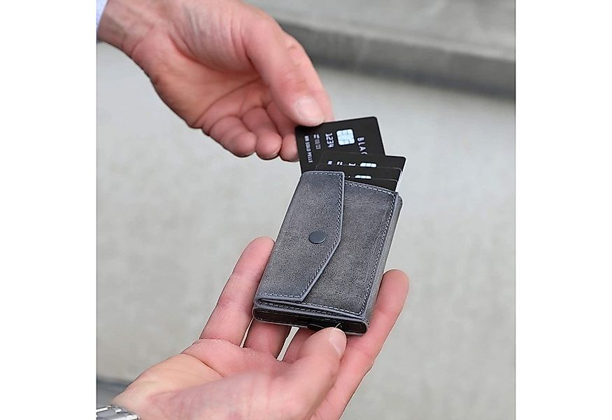 Solo Pelle Mini Geldbörse Kartenetui, Kreditkartenetui, Leder Geldbörse Sli günstig online kaufen