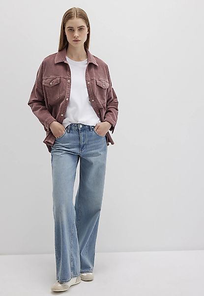 Mavi Langarmbluse "FIONA", Boyfriend Cord Overshirt günstig online kaufen