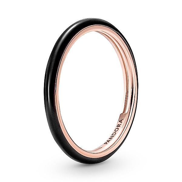 Pandora Fingerring ME Schwarz Roségoldfarben günstig online kaufen