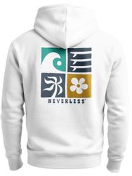 Neverless Hoodie Hoodie Backprint Herren Surfer günstig online kaufen