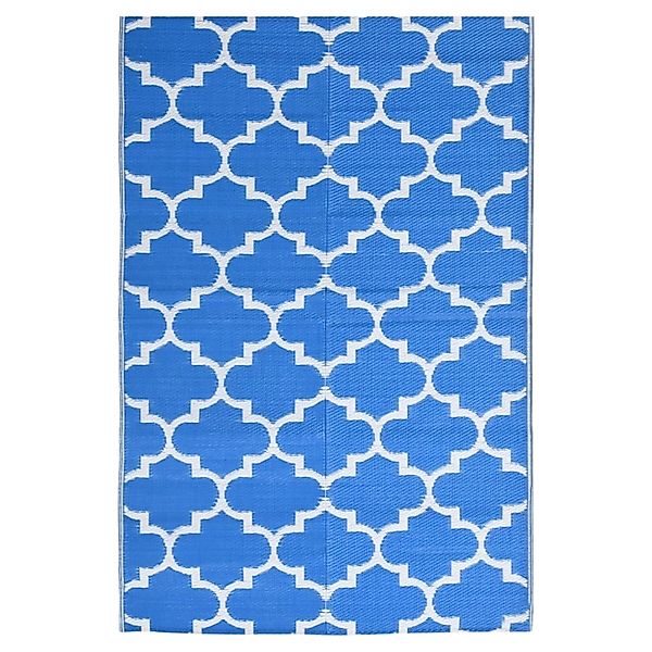 vidaXL Outdoorteppich Blau 190x290 Cm Pp 1085953 günstig online kaufen