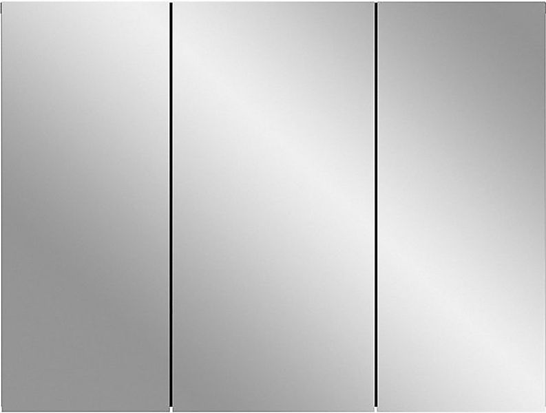 welltime Spiegelschrank Doux, Breite 80 cm, 3 Spiegeltüren, 6 Einlegeboden, günstig online kaufen