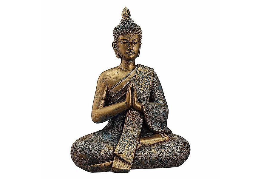 HAC24 Buddhafigur Sitzender Buddha Deko Figur Buddha Haus Garten Terrasse B günstig online kaufen