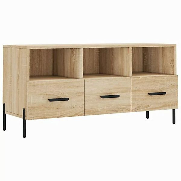 vidaXL TV-Schrank TV-Schrank Sonoma Eiche 102x36x50 cm Spanplatte günstig online kaufen