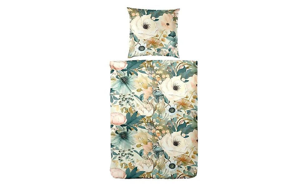Mako-Satin Bettwäsche-Set   ¦ mehrfarbig ¦ Maße (cm): B: 135 H: 1 Bettwaren günstig online kaufen