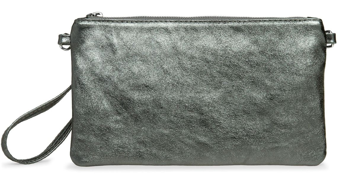 Caspar Clutch Leder Abendtasche Damen Umhängetasche günstig online kaufen