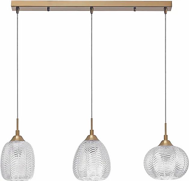 Nova Luce Hängeleuchten »VARIO«, 3 flammig, Leuchtmittel E27   ohne Leuchtm günstig online kaufen