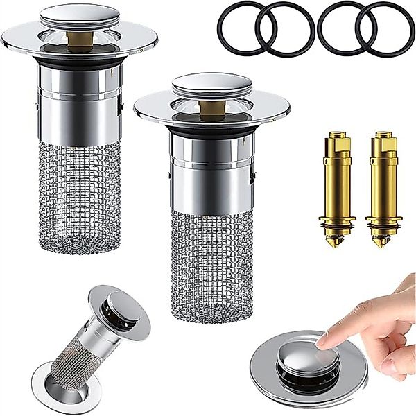 autolock Waschbeckenstöpsel 2 Stücke WaschbeckenstöPsel für günstig online kaufen
