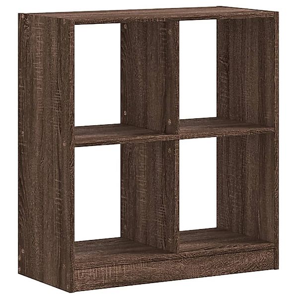 vidaXL Bücherregal Bücherregal Braun Eichen-Optik 68,5x32x75 günstig online kaufen