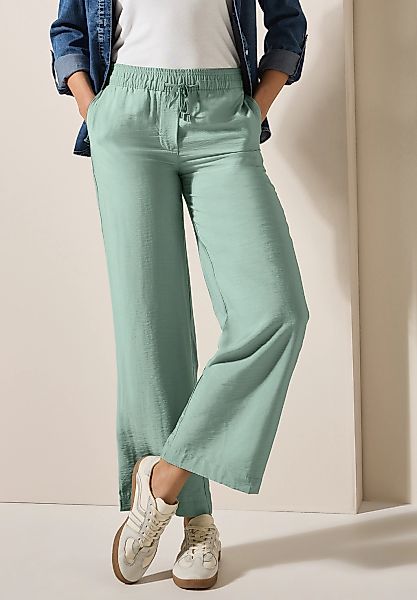 Cecil Stoffhose "Style Neele" Sommerhose mit elastischem Bund mit Tunnelzug günstig online kaufen
