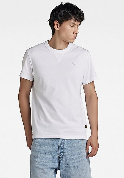 G-STAR T-Shirt Nifous Rundhals, mit Rippeinsatz günstig online kaufen