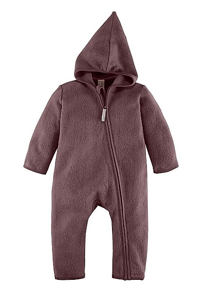 Hessnatur Fleeceoverall aus reiner Bio-Baumwolle (1-tlg) günstig online kaufen