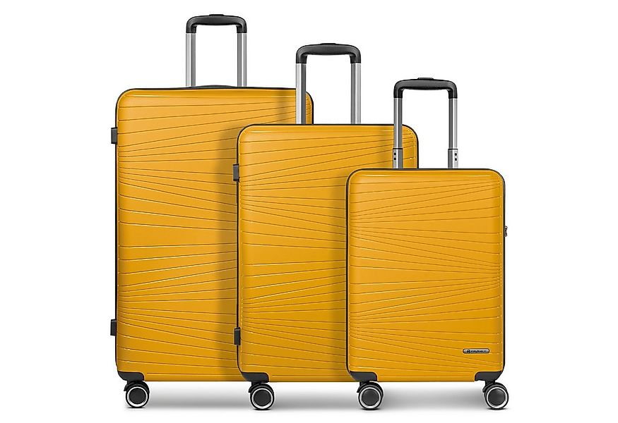 Franky Trolleyset Dallas 3.0, 4 Rollen, (3-teilig, 3 tlg), Polypropylen günstig online kaufen