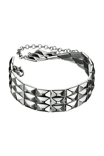 D&G Collier Sheen, aus Edelstahl, in Silber, 40cm lang, Vintage, Karabinerv günstig online kaufen