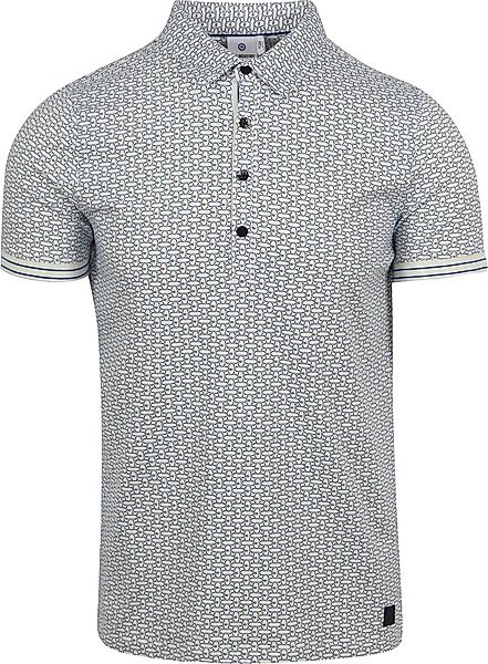 Blue Industry Jersey Poloshirt Druck Blau - Größe XL günstig online kaufen