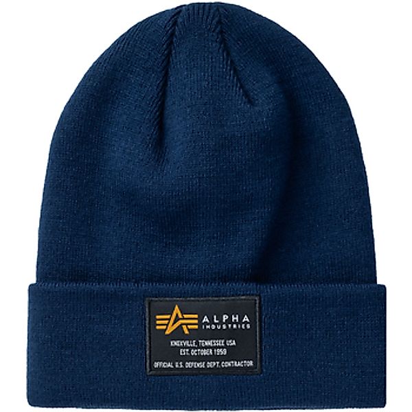 Alpha Industries  Hut Crew Beanie - ultra navy günstig online kaufen