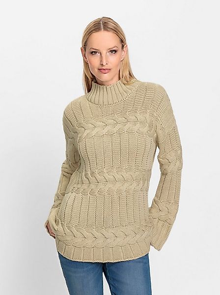 heine Strickpullover Stehkragenpullover . günstig online kaufen
